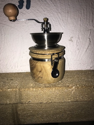 Kaffeemühle Robinie