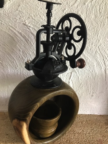 Kaffeemühle geräucherter Robinie